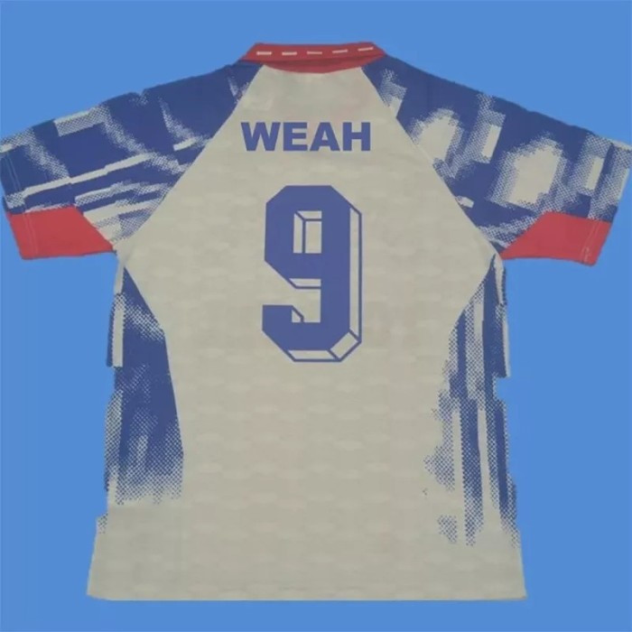 1993-1994 PSG Paris Away Retro Soccer Jersey