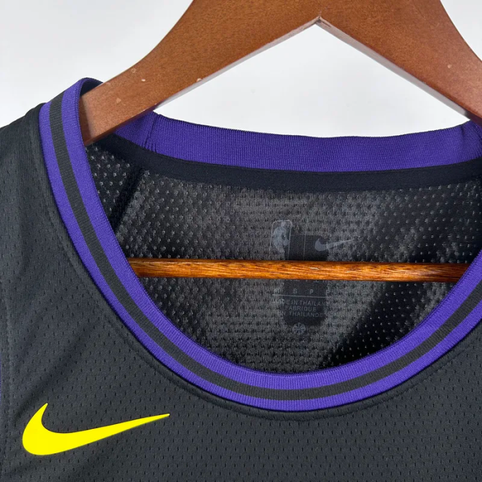 22-23 LAKERS JAMES JR. #9 Black City Edition Top Quality Hot Pressing NBA Jersey