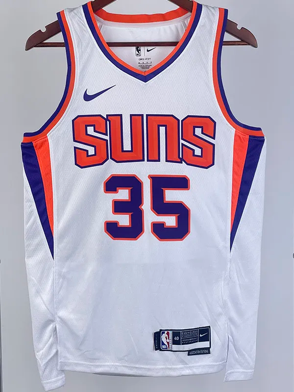 22-23 SUNS DURANT #35 White Top Quality Hot Pressing NBA Jersey