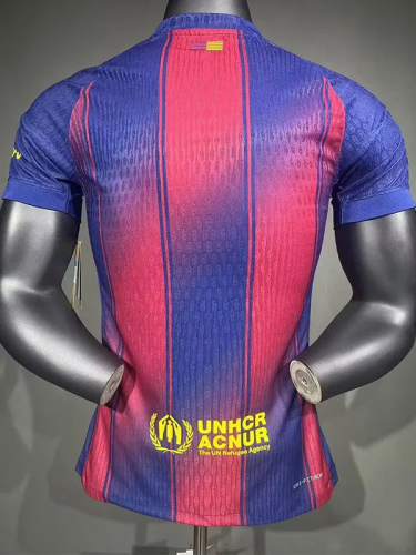 25-26 BAR Home Player Version Soccer Jersey*空白版