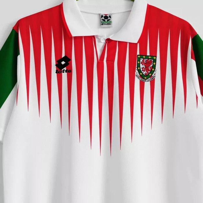 1996-1998 Wales Away Retro Soccer Jersey