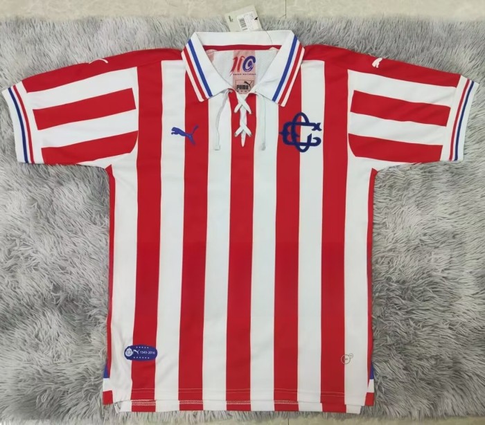 2017-2018 Chivas 110th Anniversary Edition Home Soccer Jersey