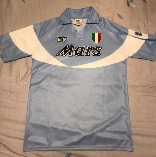 1990-1991 Napoli Home Retro Soccer Jersey