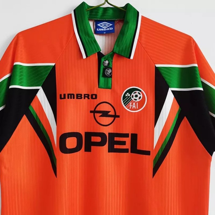 1997-1998 Ireland Away Retro Soccer Jersey