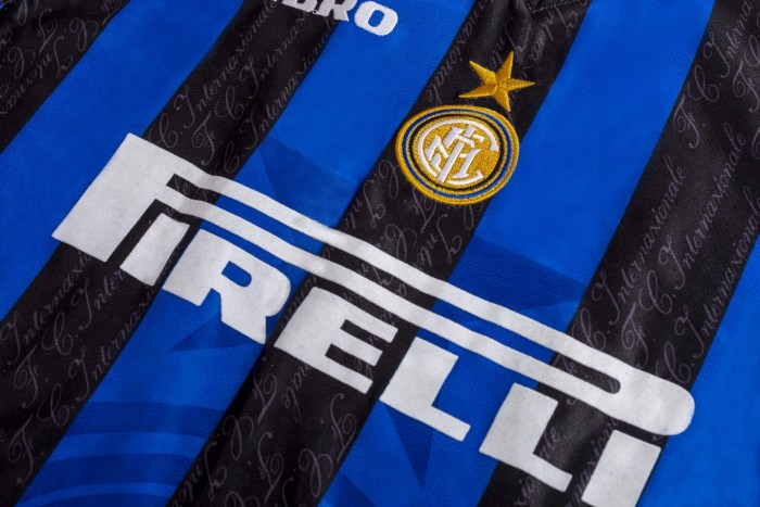 1997-1998 INT Home Retro Soccer Jersey