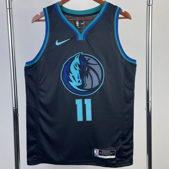 22-23 Dallas Mavericks IRVING #11 Blue Black Top Quality Hot Pressing NBA Jersey