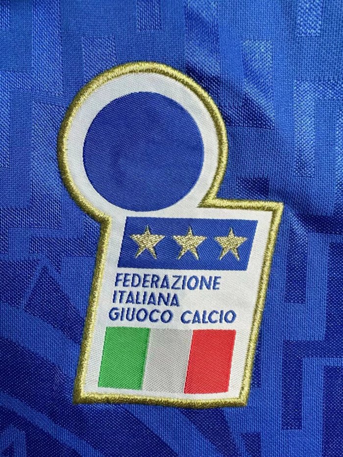 1995 Italy Home Retro Soccer Jersey