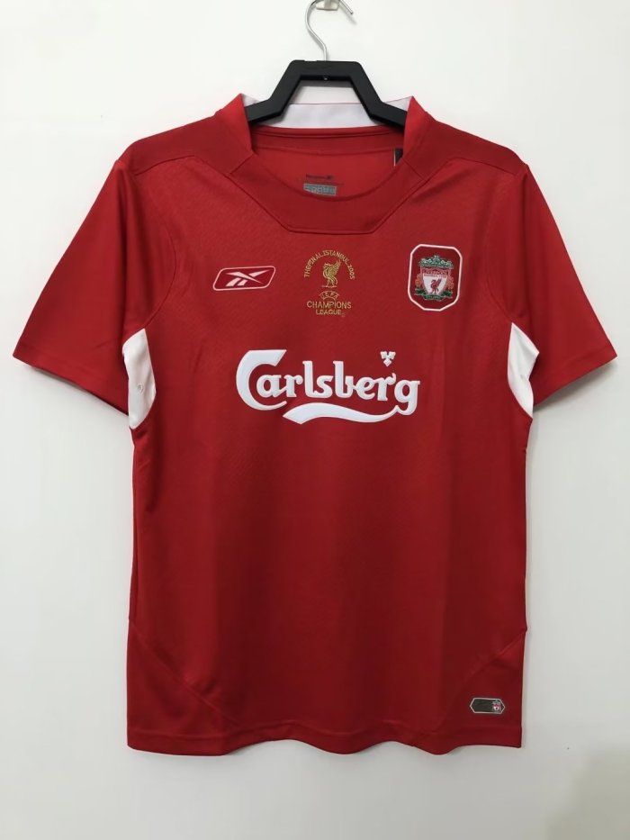 2004-2005 LIV Home Retro Soccer Jersey