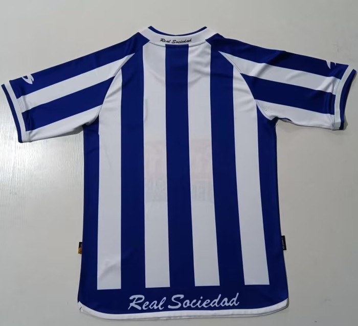 2002-2003 Real Sociedad Home Retro Soccer Jersey