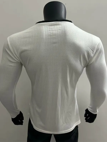 24-25 Germany White 125th Anniversary Long Sleeve Player Version Soccer Jersey (长袖球员)