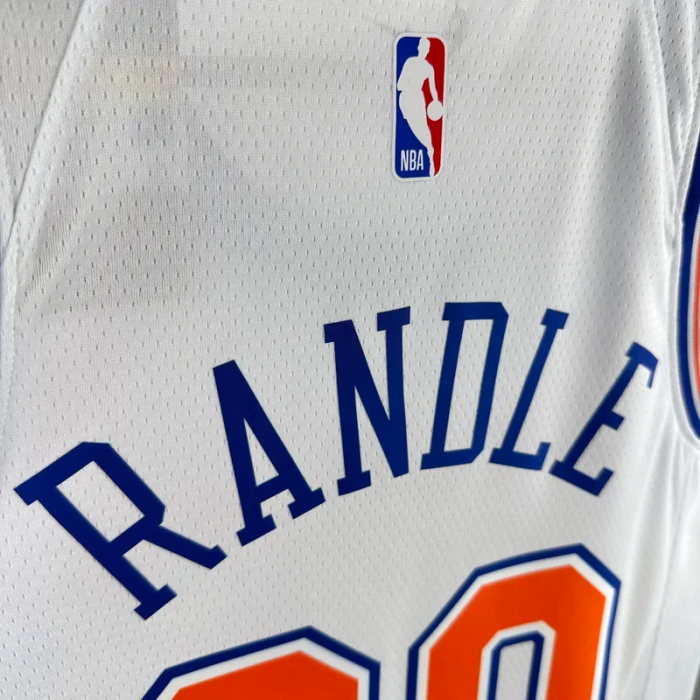 2018-19 KNICKS RANDLE #30 White Top Quality Hot Pressing NBA Jersey