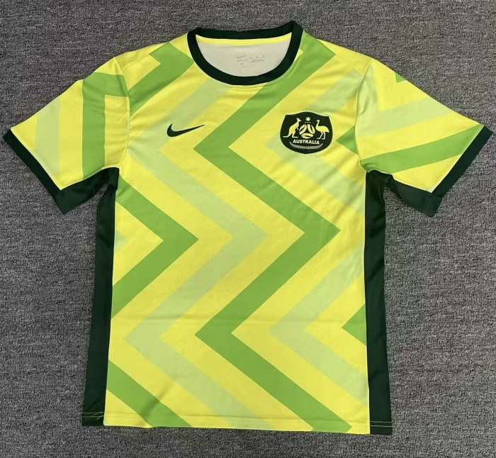 25-26 Australia Home Fans Soccer Jersey