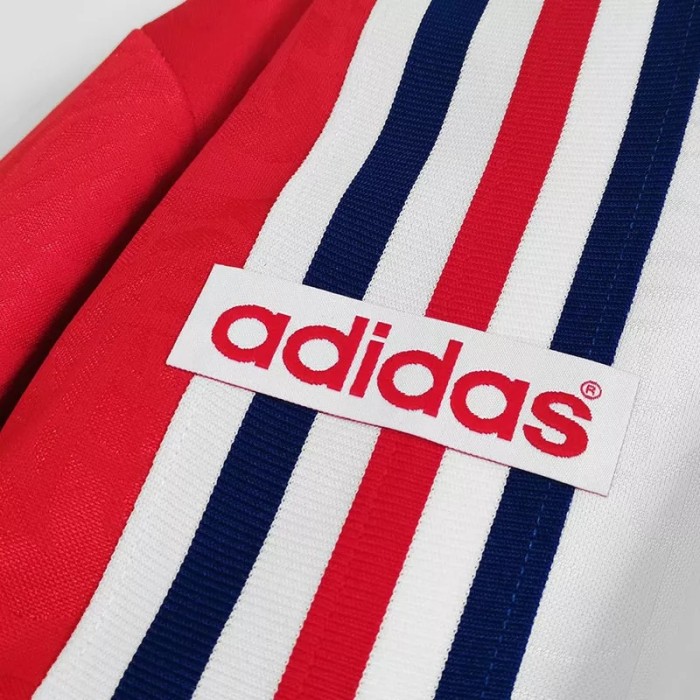 1996-1997 Rangers Away White Retro Soccer Jersey