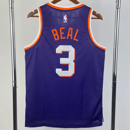 23-24 SUNS BEAL #3 Purple Top Quality Hot Pressing NBA Jersey
