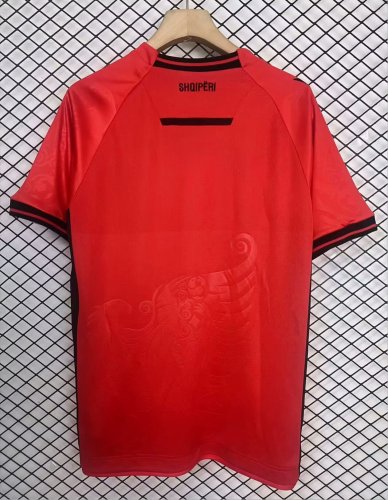 25-26 Albania Home Fans Soccer Jersey