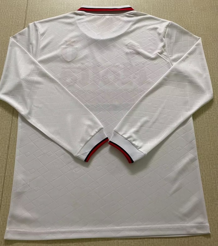 1993-1994 ACM Away Long sleeves Retro Soccer Jersey