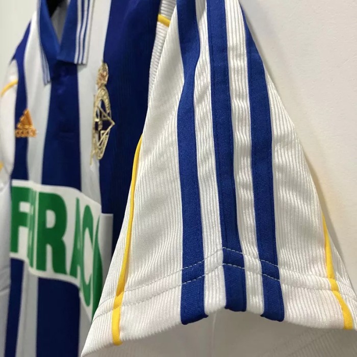 1999-2000 La Coruna Home Retro Soccer Jersey