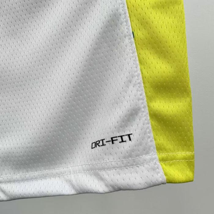 24-25 Indiana Pacers HALIBURTON #0 White City Edition Top Quality Hot Pressing NBA Jersey