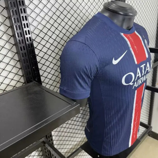 24-25 PSG Home Champions Of Europe 25 ICI C'EST Paris Player Version Soccer Jersey