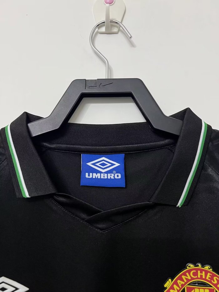 1998-1999 Man Utd Third Retro Soccer Jersey