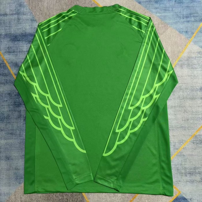 24-25 PSG Green Goalkeeper Long Sleeve Soccer Jersey (长袖)
