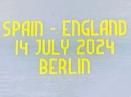 2024 Spain European Cup Home Long sleeves Fans Version Soccer Jersey