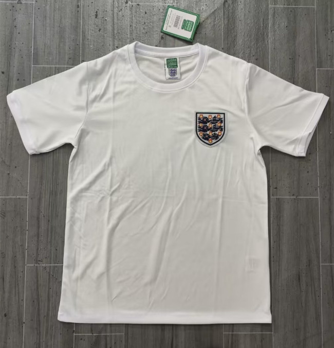 1966 England Home Retro Soccer Jersey