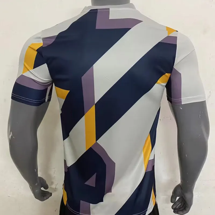 2024 RMA Black White Yellow Special Edition Fans Training Shirts