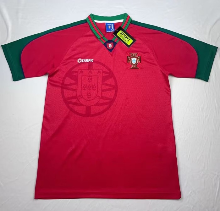 1996-1997 Portugal Home Retro Soccer Jersey