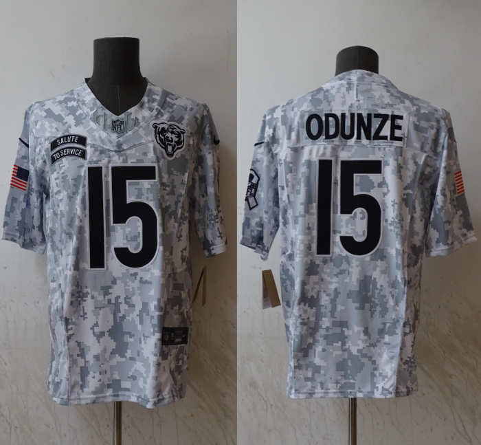 2024 NFL Chicago Bears New Pattern Jersey