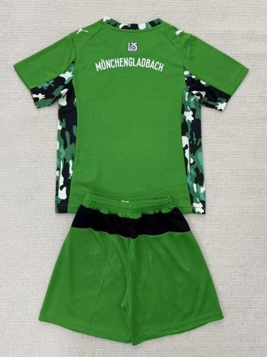 25-26 Monchengladbach Away Kids Soccer Jersey