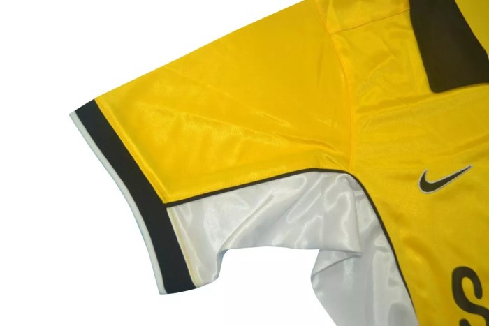 1998-2000 Borussia Dortmund Home Retro Soccer Jersey