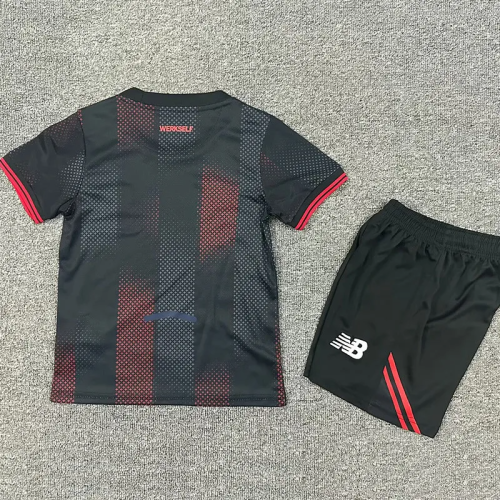 25-26 LeverKusen Black Kids Soccer Jersey