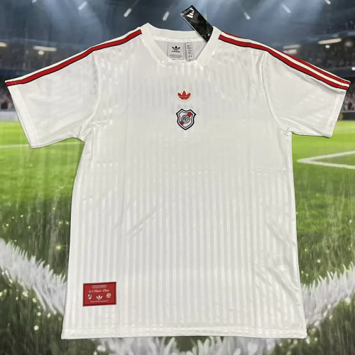 25-26 River Plate White Casual Edition Training shirts