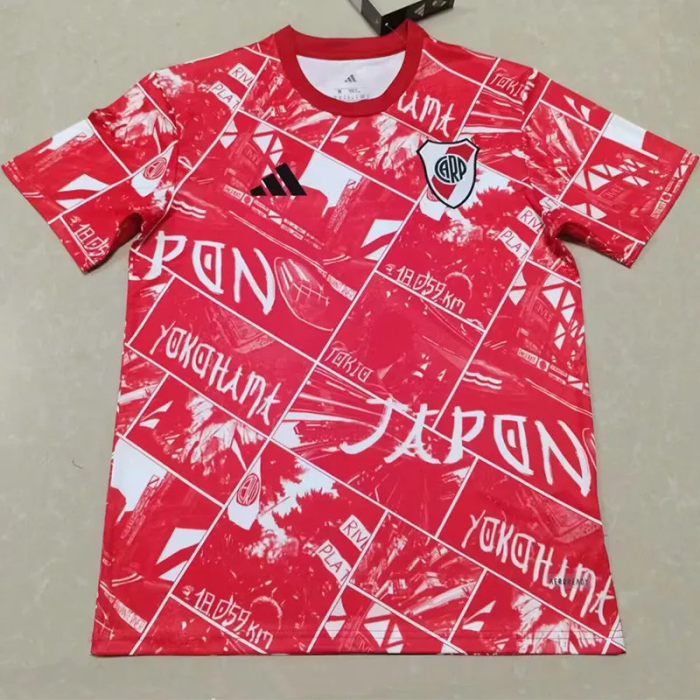 25-26 River Plate Red Training shirts