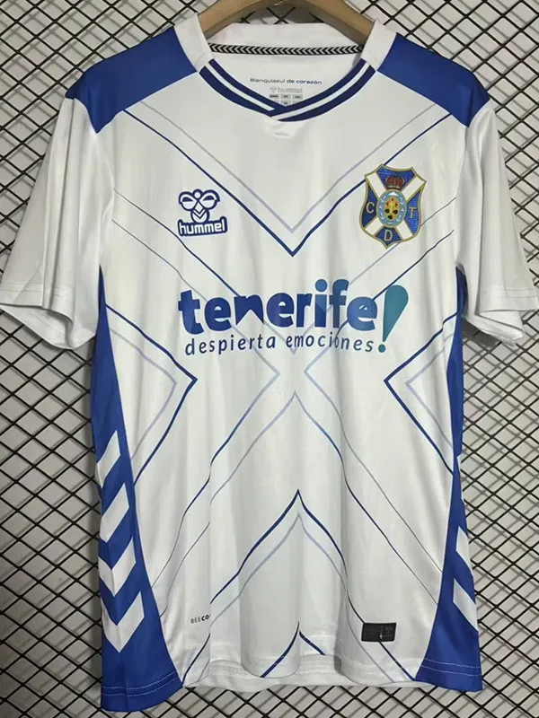 25-26 Tenerife Home Fans Soccer Jersey