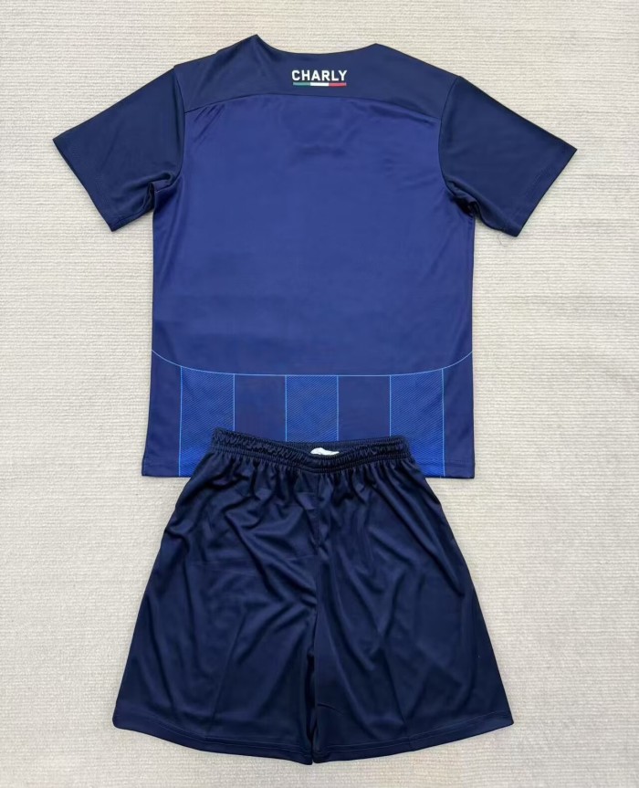 25-26 Pachuca Away Fans Kids Soccer Jersey