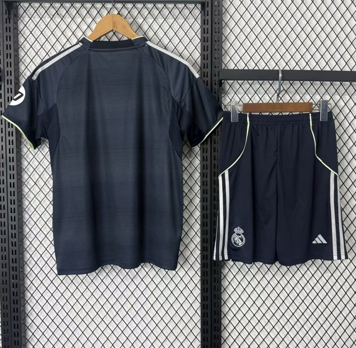 25-26 RMA Away Kids Soccer Jersey