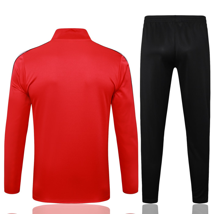 25-26 Man Utd High Quality Half Pull Tracksuit