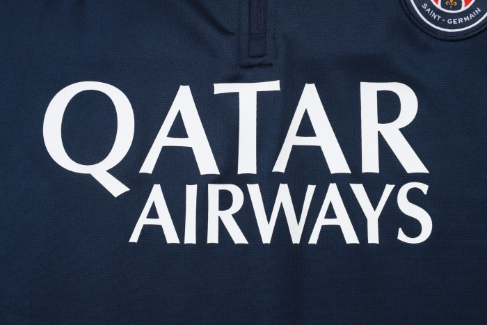 25-26 PSG High Quality Half Pull Tracksuit