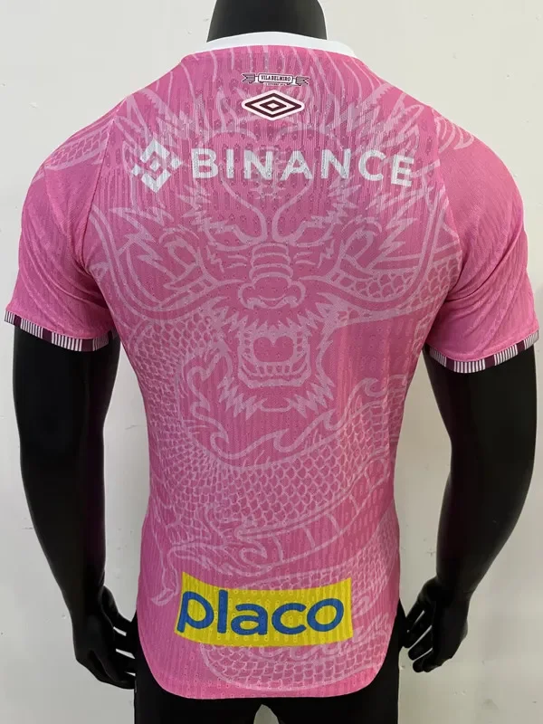 25-26 Santos FC Pink Special Edition Player Version Training Shirts