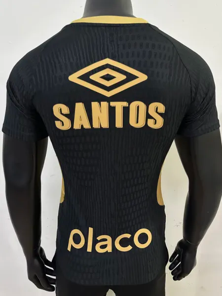 25-26 Santos FC Black Special Edition Player Version Training Shirts