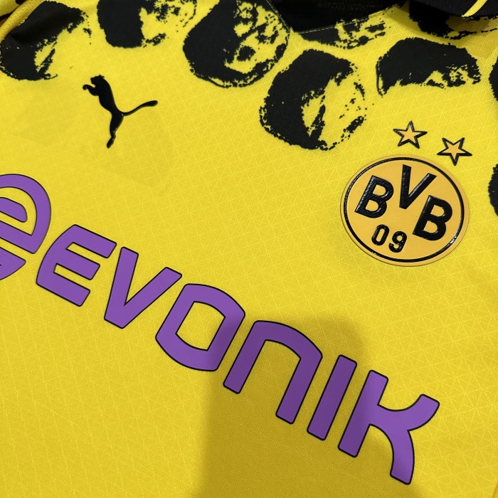 25-26 Dortmund Yellow Black Special Edition Player Version Soccer Jersey