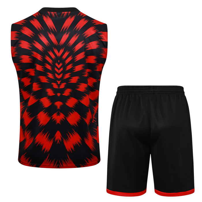 25-26 Flamengo High Quality Tank Top And Shorts Suit