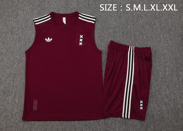 25-26 Aja× High Quality Tank Top And Shorts Suit