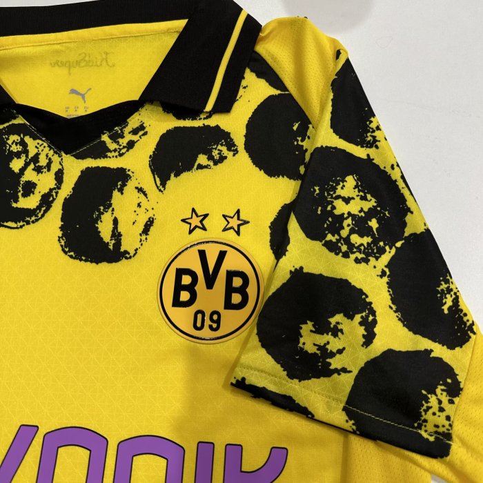25-26 Dortmund Yellow Black Special Edition Player Version Soccer Jersey