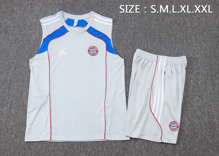 25-26 Bayern High quality Tank Top And Shorts Suit