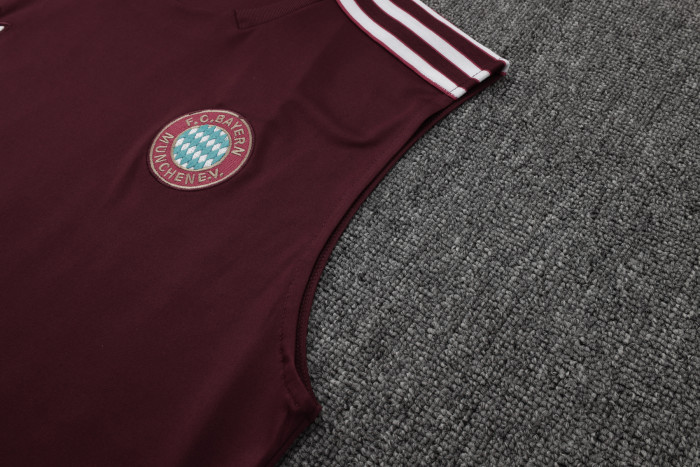 25-26 Bayern High quality Tank Top And Shorts Suit