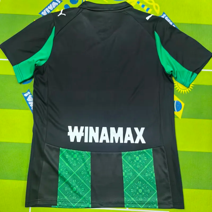 25-26 RC Lens Away Fans Soccer Jersey (全广告)