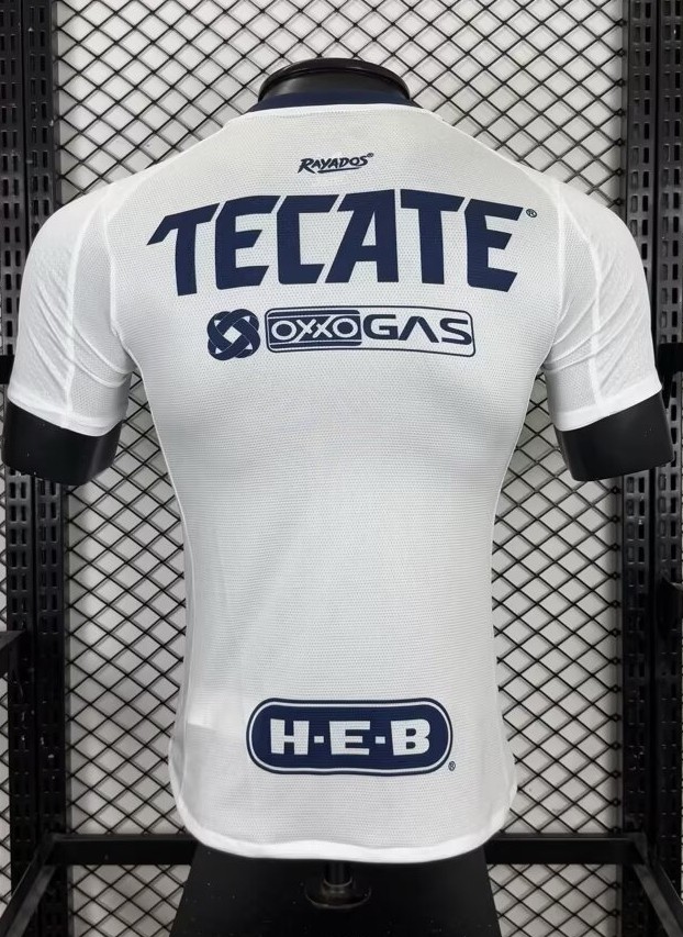 25-26 Monterrey Away Player Version Soccer Jersey